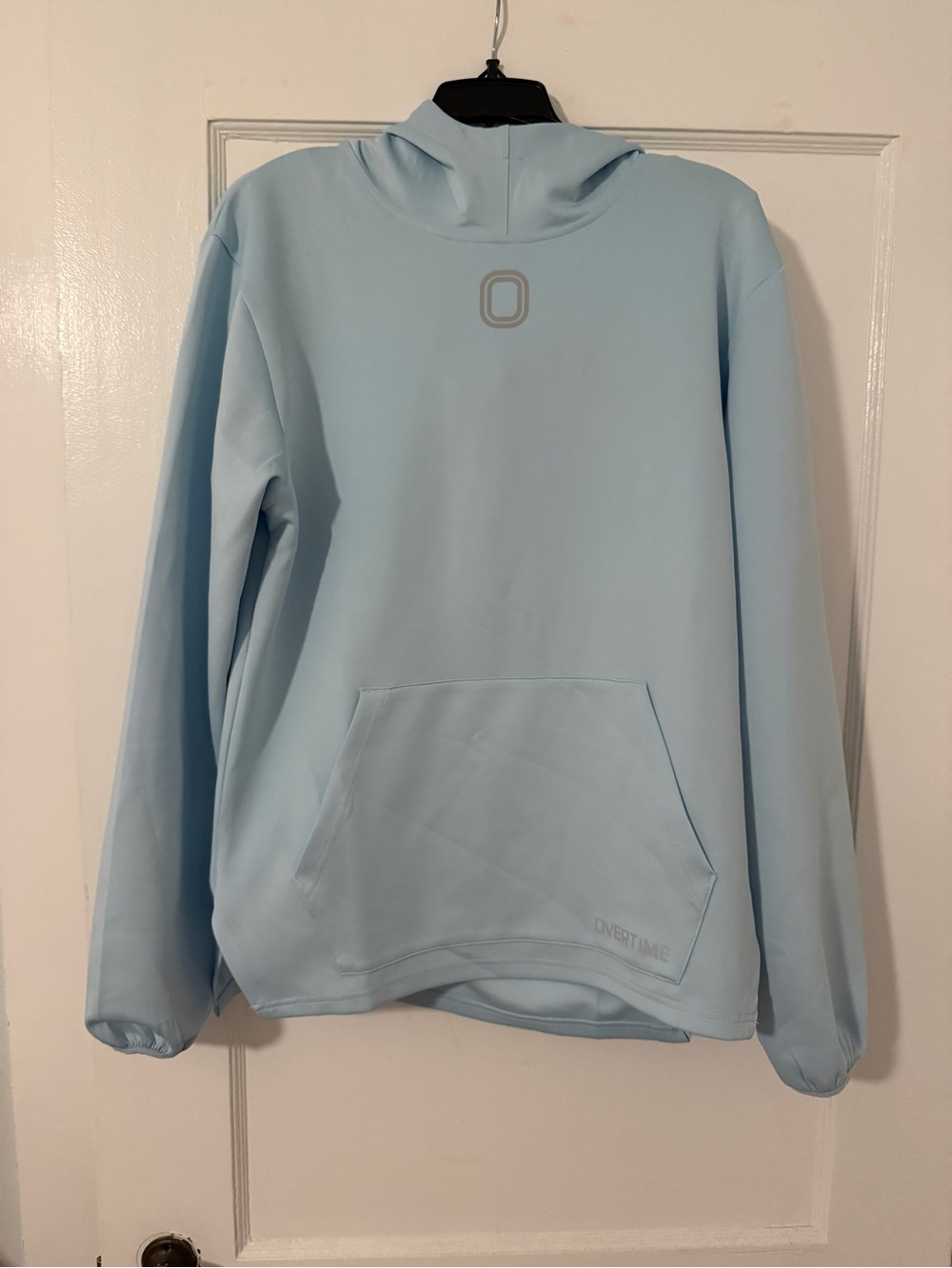 Youth Overtime Light Blue Training Hoodie Pullover